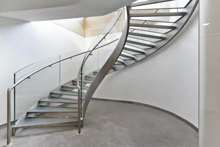 Outdoor-Indoor-Modern-Design-Stainless-Steel-Curved-Staircase-Residential-Steel-Stairs-Curved-Glass-Staircase-Helical-Staircase